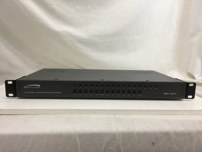 Speco RMX-16CD 16 Channel Color Duplex Multiplexer BNC Composite used