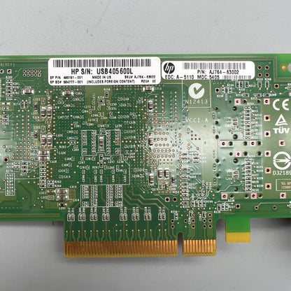 HPE 489191-001 StorageWorks 2-Port 82Q PCI-E 2.0 8Gb Fibre Channel HBA for G1-G7