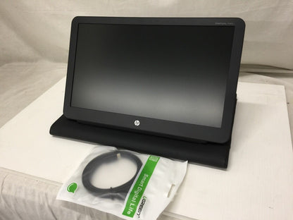 HP EliteDisplay S140u 14-inch USB Portable Monitor And Travel Case used Grade A