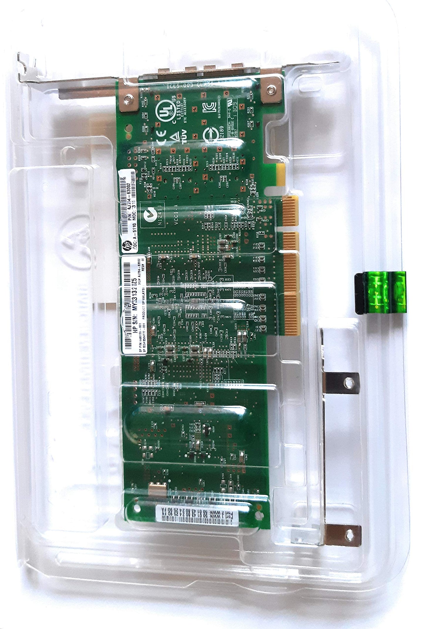 HPE 489191-001 StorageWorks 2-Port 82Q PCI-E 2.0 8Gb Fibre Channel HBA for G1-G7