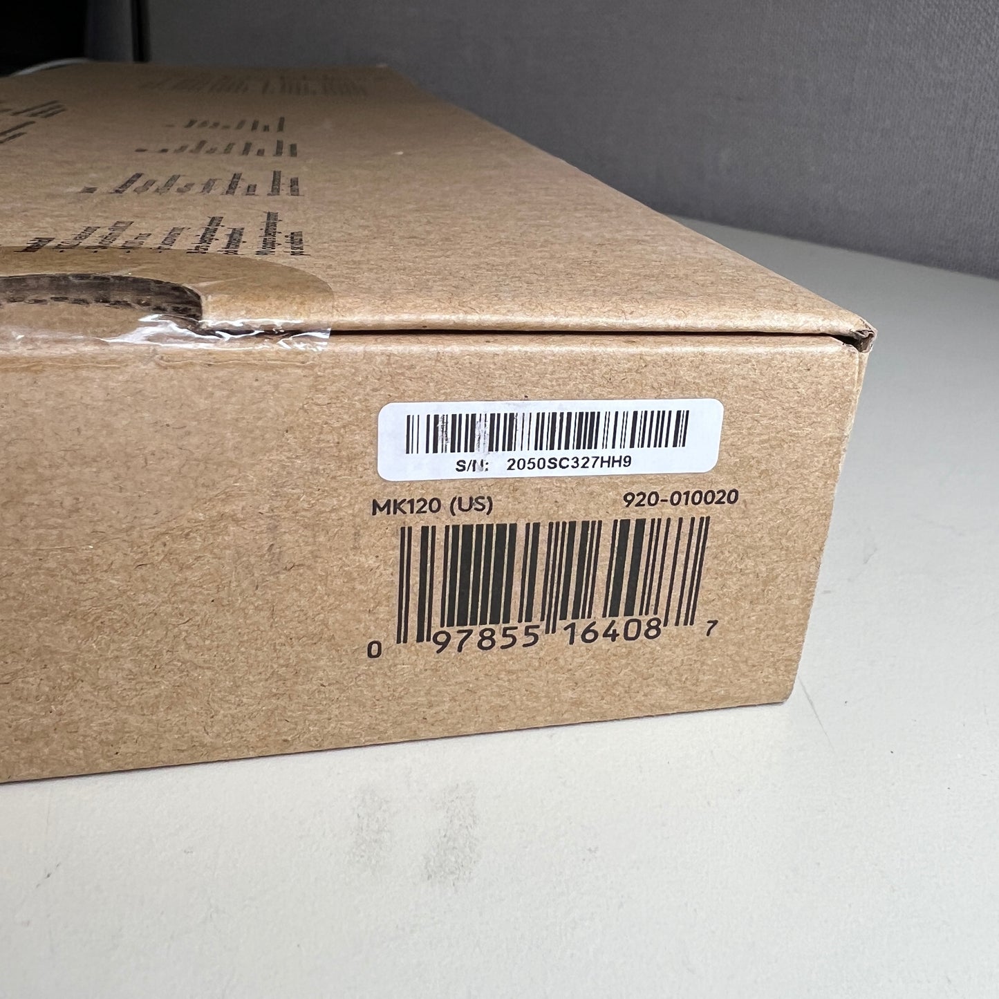 Logitech MK120 Wired Desktop Set Keyboard/Mouse USB Black
