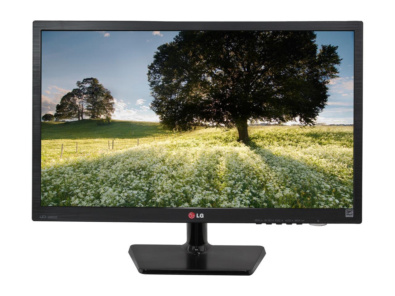 LG 24EN33VW-B 24-inch 1920 x 1080 FHD D-sub DVI HDMI LED-Monitor Used Grade A