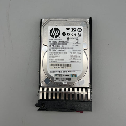 HP 390158-015 500GB 7.2K HOT-PLUG Drive ST9500620NS 614828-002 open box new
