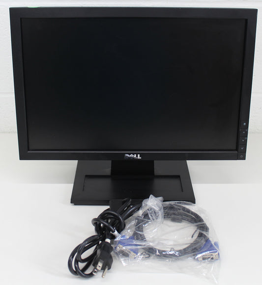 Dell E1709WC Black 17" Wide Screen Screen LCD Flat Panel Monitor used Grade B