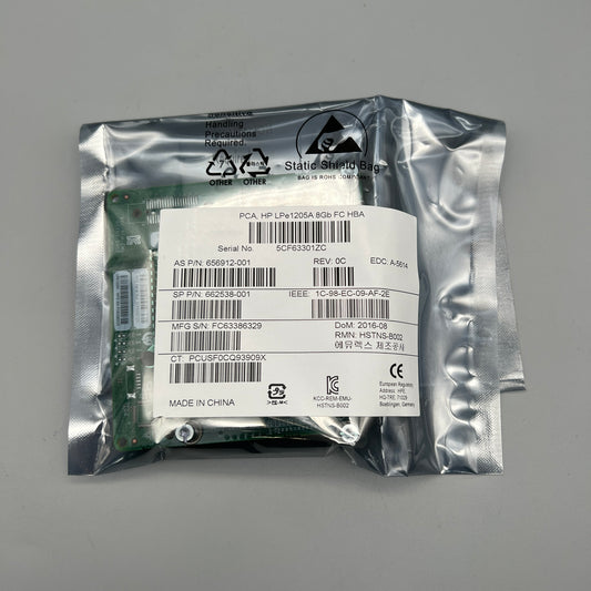 HP PCA LPe1205A 8Gb Fiber Channel(FC)Host Bus Adapter(HBA)BladeSystem 656912-001
