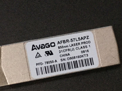 Avago Afbr-57l5apz 850mm Laser Gigabit SX Ethernet SFP Transceiver