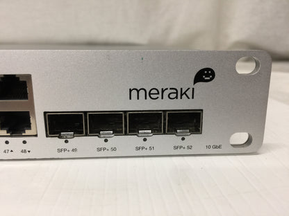 Meraki Cloud Managed 48 Port Gigabit PoE Switch Uesd