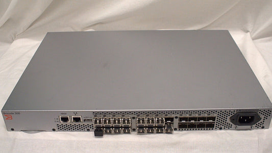 Brocade 300 BR-340-0008 Fibre Channel Switch 24 Port  Used