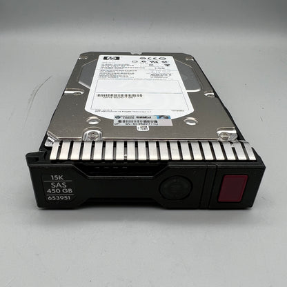HP 450GB 15K SAS 3.5" With Tray Hot-Plug Dual Port 652617-001 516810-002 653951