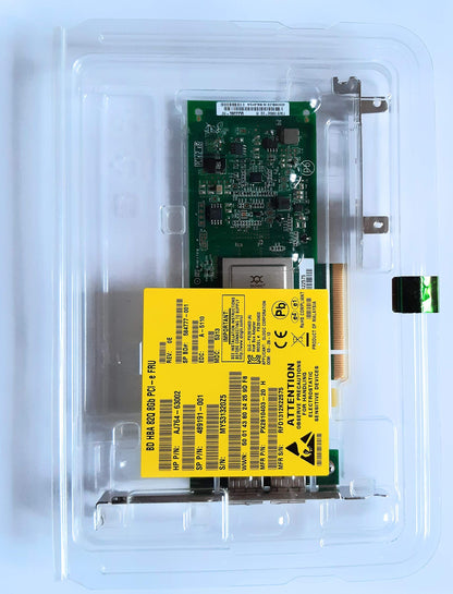 HPE 489191-001 StorageWorks 2-Port 82Q PCI-E 2.0 8Gb Fibre Channel HBA for G1-G7