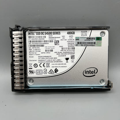 HP | Intel 480GB 2.5" SSD SATA RI DS 877746-B21 877013-002