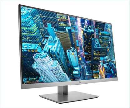 HP EliteDisplay 27-Inch E273 Screen LED-Lit Monitor Black/Silver 1FH50AA Grade B