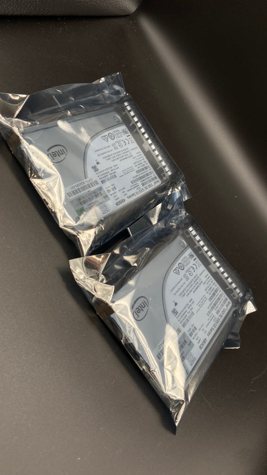 804595-001 HPE 480GB SATA 6G Hot-Swap Read Intensive-2 2.5" SC SSD intel S3510
