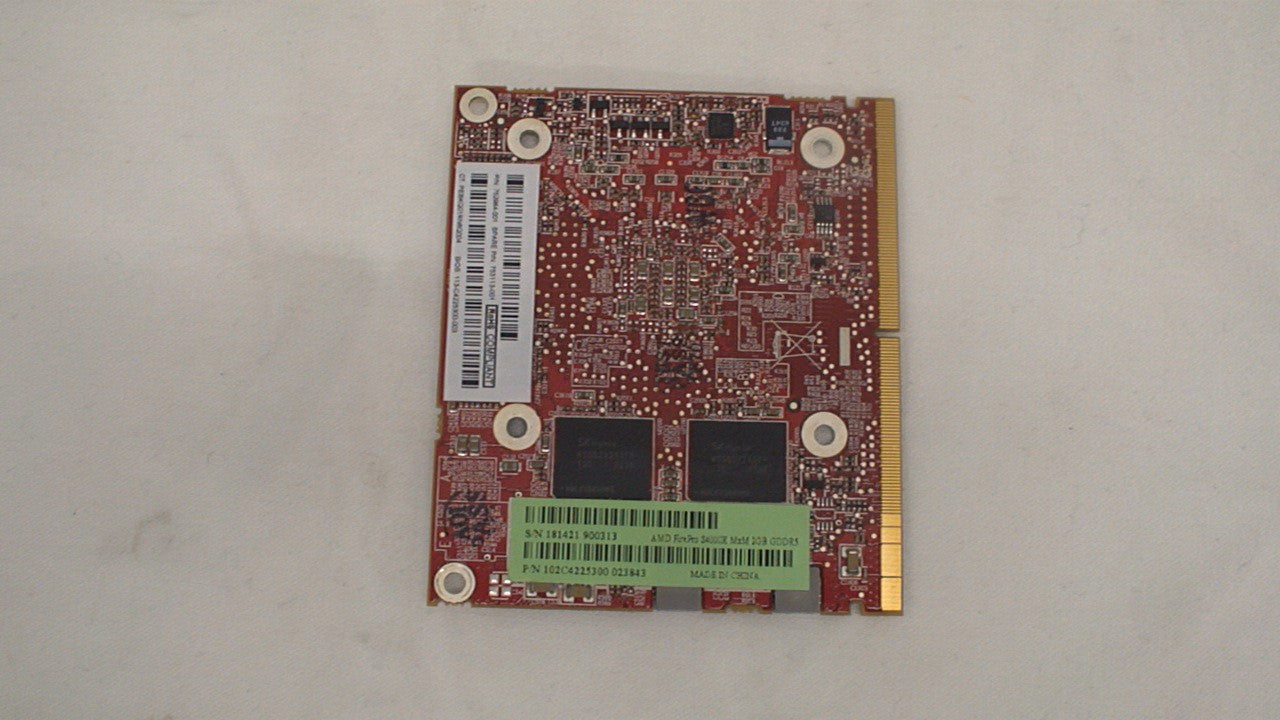 HP 752964-001 753113-001 AMD FIREPRO S4000X MxM 2GB GRAPHICS