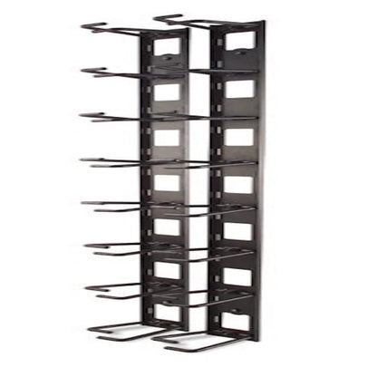 Brand New APC AR8442 Vertical Cable Organizer , Rackmount, 8 Cable Rings, Zero U
