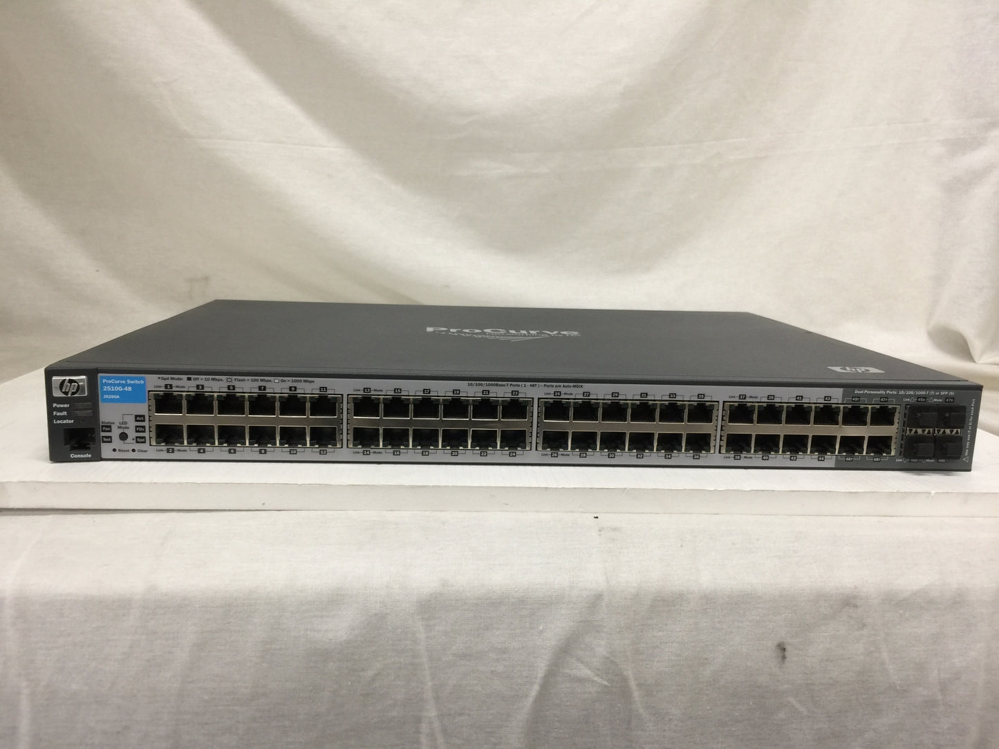 HP ProCurve 2510G-48 J9280A Ethernet Switch Used