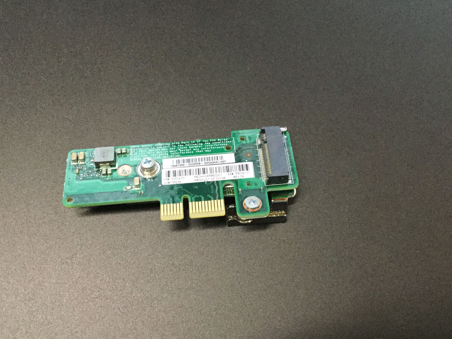 HPE 846495-B21 120GB RI-1 M.2 BL ENBLMNT KIT