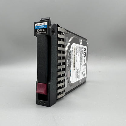 HP 500GB 7200rpm SAS 2.5" MDL with tray 635333-001 605832-001 583714-001