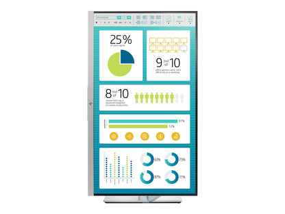 HP EliteDisplay 27-Inch E273 Screen LED-Lit Monitor Black/Silver 1FH50AA Grade B
