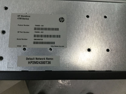 HP StoreOnce 4700 2TB Node