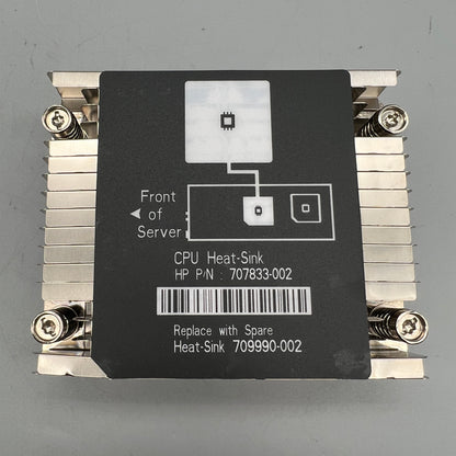 HP CPU Heat-Sink 707833-002 709990-002 for HPE SL200 SL2X0S Gen8