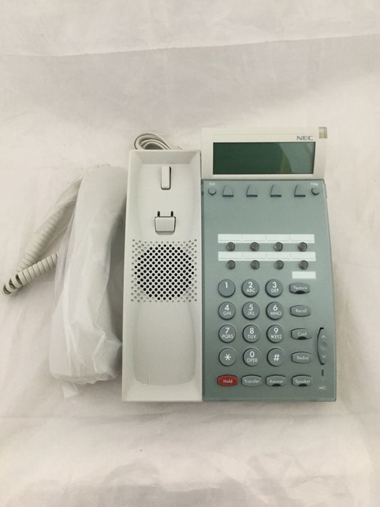 DTU-8D-2 NEC WHITE TELEPHONE