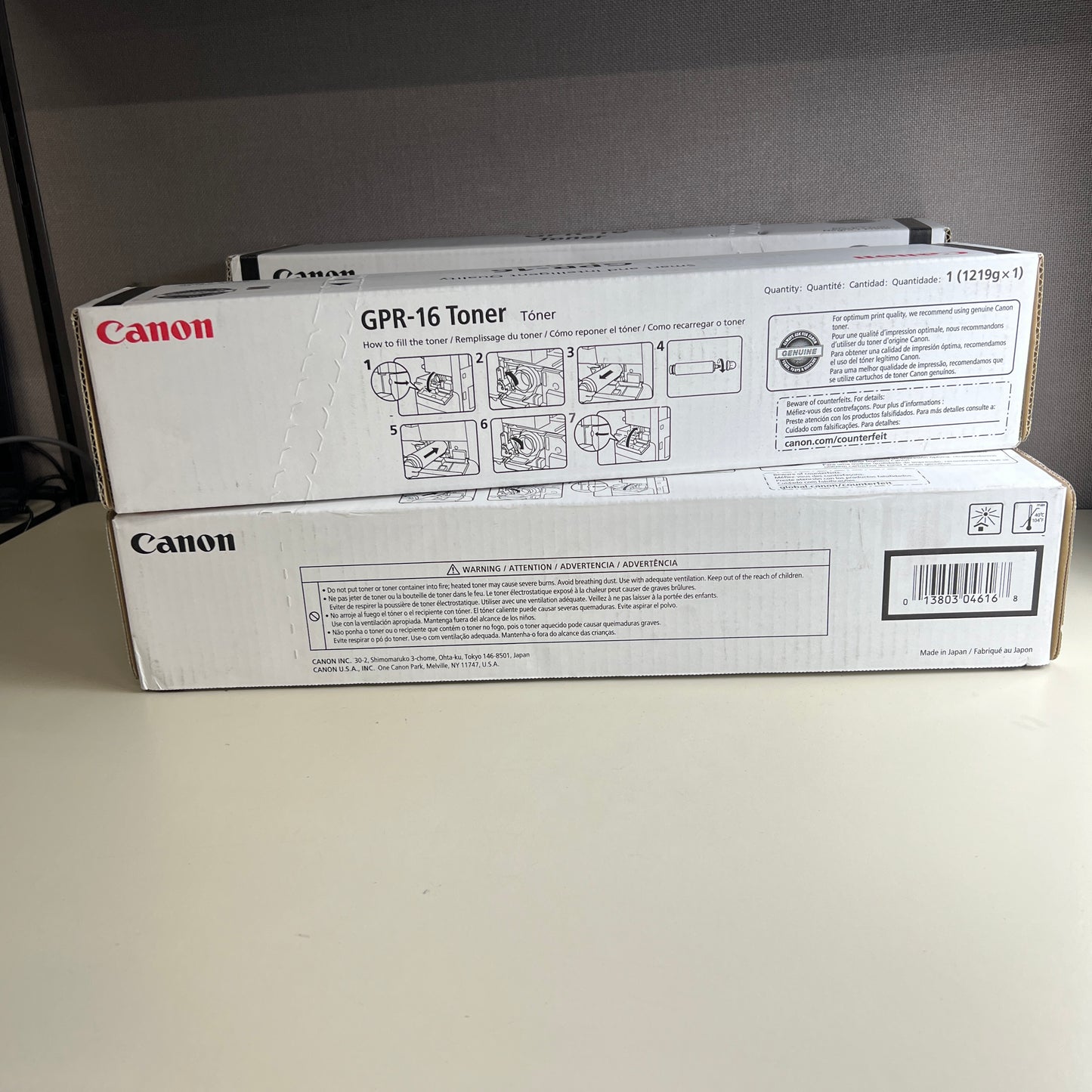 Canon GPR-16 Black Toner 9634A003AA CNMGPR16 Cartridge GENUINE Parts