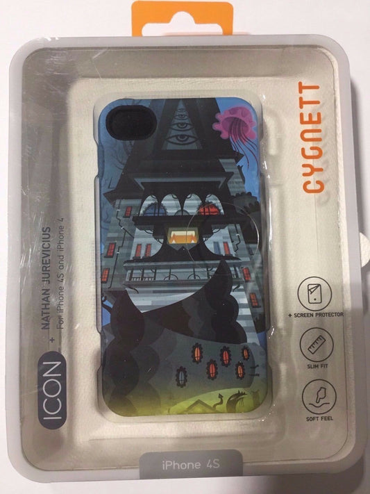 Cygnett ICON + Nathan Jurevicius Graffiti Art iPhone 4/4S Case Prote CY0672CPIC0