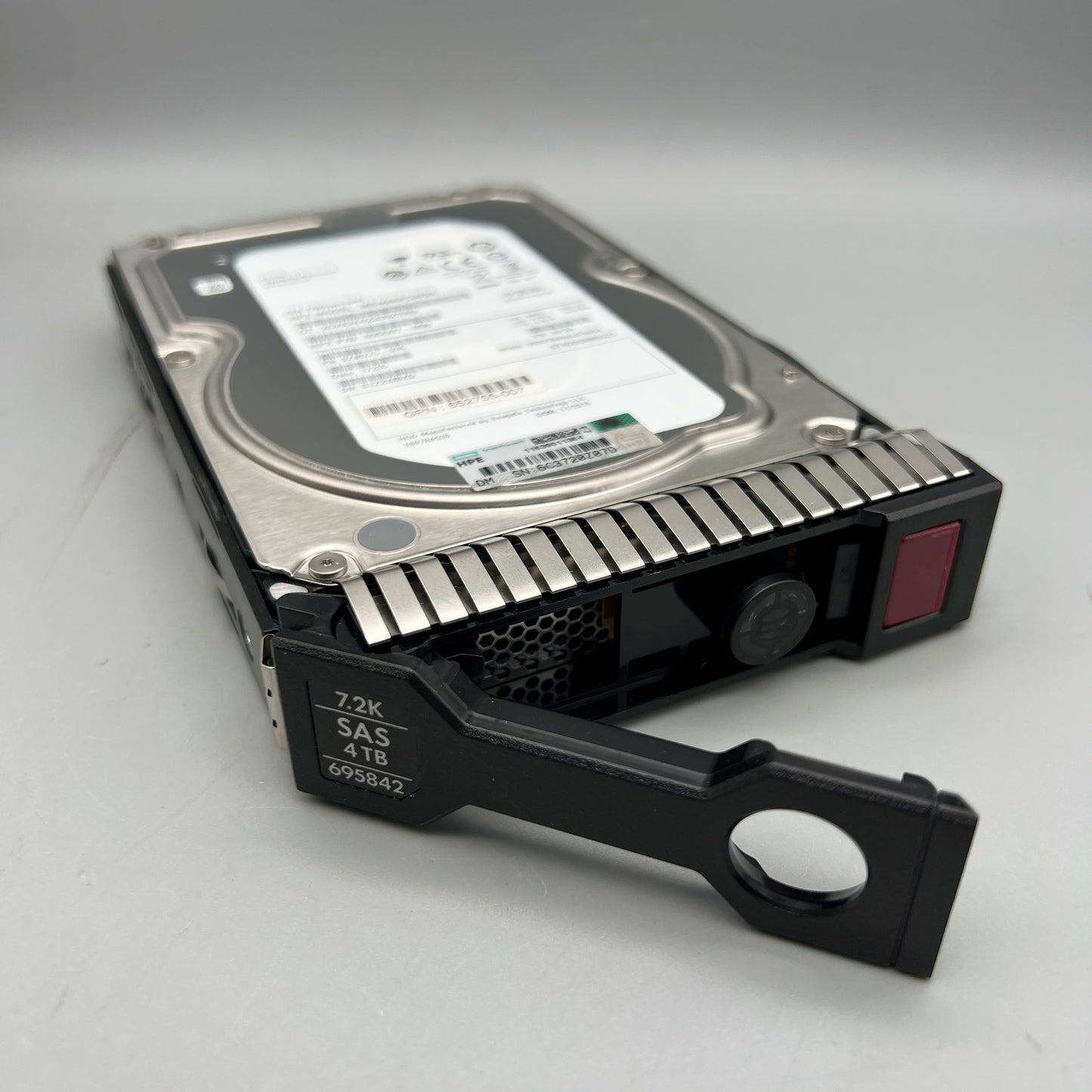 HPE 652755-007 4TB 7200RPM 3.5" DP SAS 6Gbps MDL Drive 695507-008 MB4000FCWDK