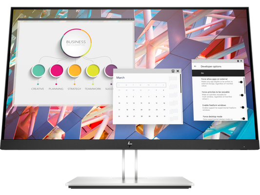 HP EliteDisplay E24 G4 23.8-inch IPS LED FHD Monitor Used Grade A