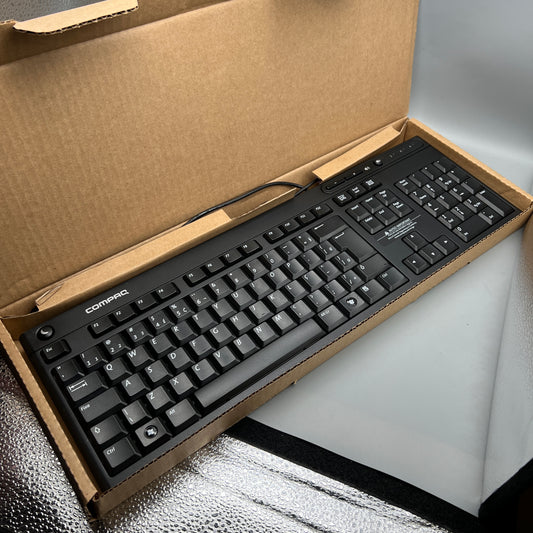Compaq Genuine Slim PS/2 5137 Multimedia Spanish Keyboard 5189-0904