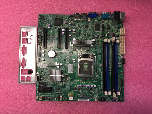 SUPERMICRO MBD-X9SCL-F LGA 1155 Intel C202 Micro ATX Intel Xeon Used
