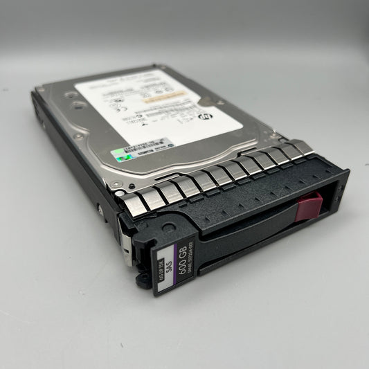 HP 600GB DP 15K SAS 3.5" HDD w/tray 516832-005 533871-003 517354-001 EF0600FATFF