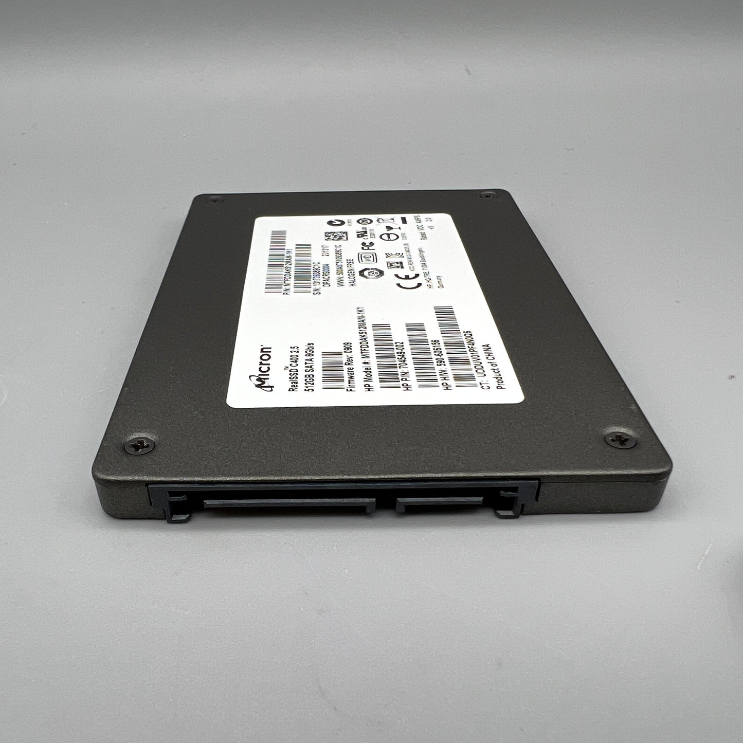 HPE | Micron RealSSD C400 512GB 2.5" SATA 6Gb/s SFF 704549-002 MTFDDAK512MAM-1K1