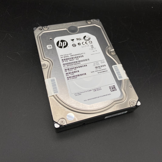 HP 4TB 7200rpm SAS 6GB/s 746841-004 Hot-Pluggable 3.5-inch HDD Open Box