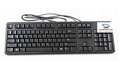 Dell OEM Genuine Wired USB 104-key Black Keyboard 5P02F KB4021 KB212-B