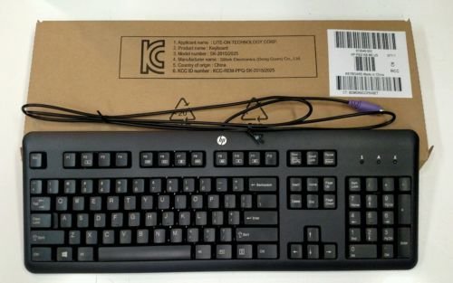 HP PS/2 Keyboard  BLACK - HP OEM Part # 672646-003