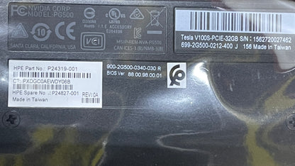 HP NVIDIA TESLA V100S - GPU COMPUTING PROCESSOR 32GB P24827-001 OPEN BOX NEW